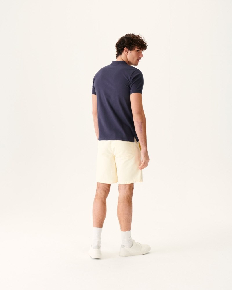 JOTT Marbella Organic Cotton Muške Polo Majice Tamnoplave | PXF-7103