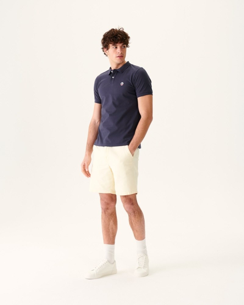 JOTT Marbella Organic Cotton Muške Polo Majice Tamnoplave | PXF-7103