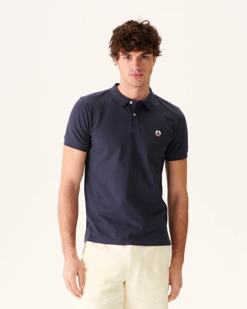 JOTT Marbella Organic Cotton Muške Polo Majice Tamnoplave | PXF-7103