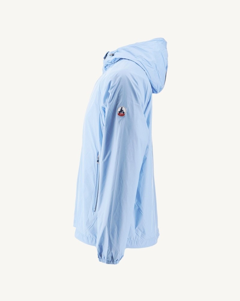 JOTT Mistral Hooded Muške Vjetrovka Svijetlo Plave | LOR-3761