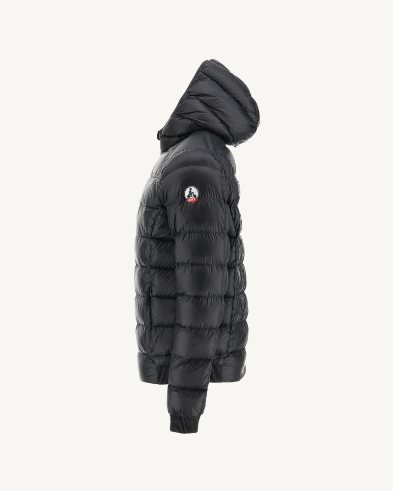 JOTT Nat Great Cold Hooded Muške Donje Jakne Crne | DLU-1789