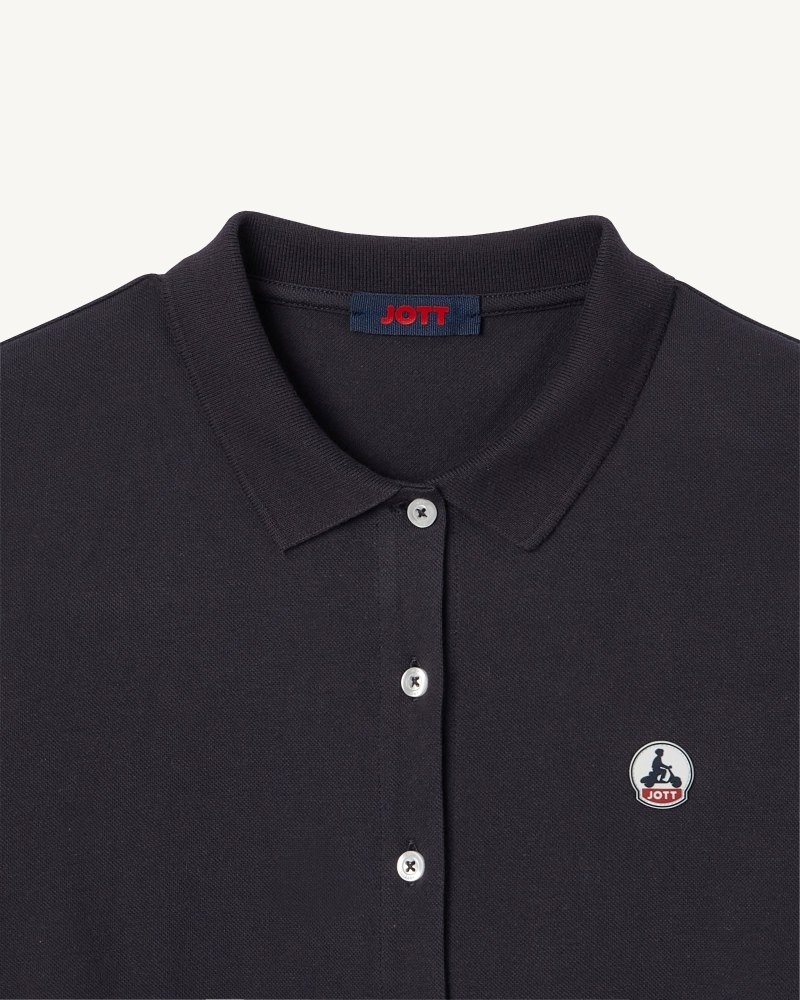 JOTT Navy Valencia Polo Ženske Haljine Svijetlo Roze | PNU-2970