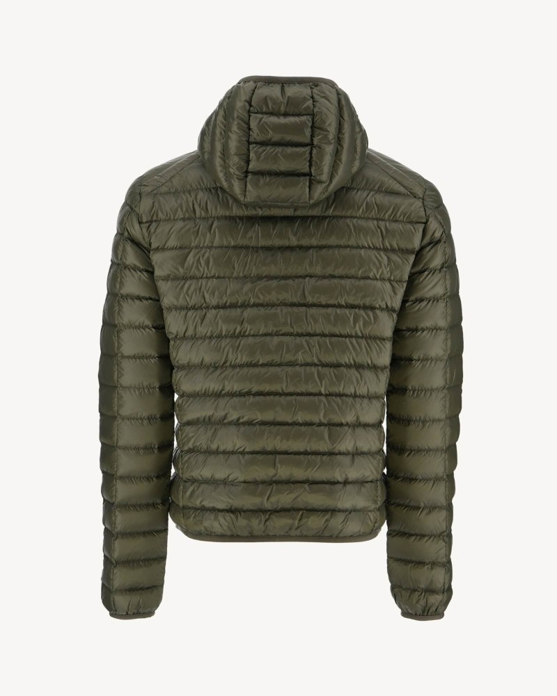 JOTT Nico Lightweight Hooded Muške Donje Jakne Maslinasto Zelene | OZX-9750