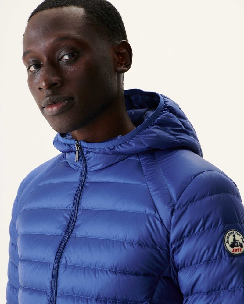 JOTT Nico Lightweight Hooded Muške Donje Jakne Tamno Plave | KFN-9512