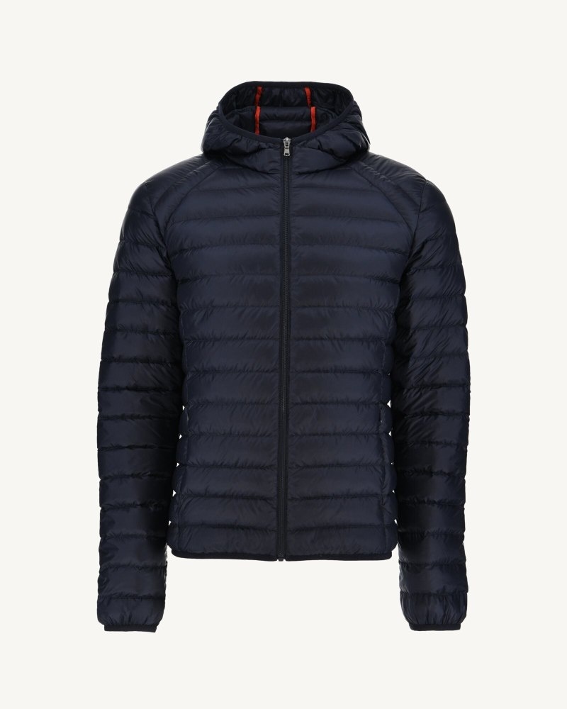 JOTT Nico Lightweight Hooded Muške Donje Jakne Tamnoplave | ZOP-5937