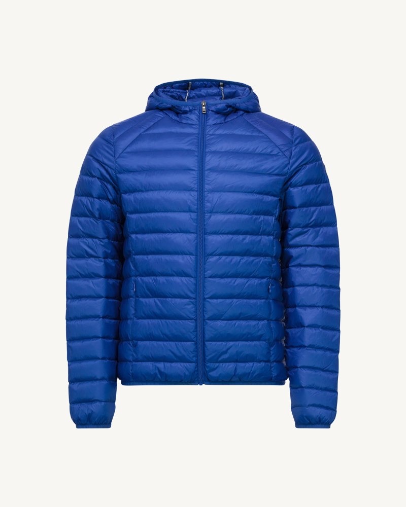 JOTT Nico Lightweight Hooded Muške Pufer Jakne Kraljevska Plava Plave | STT-4492