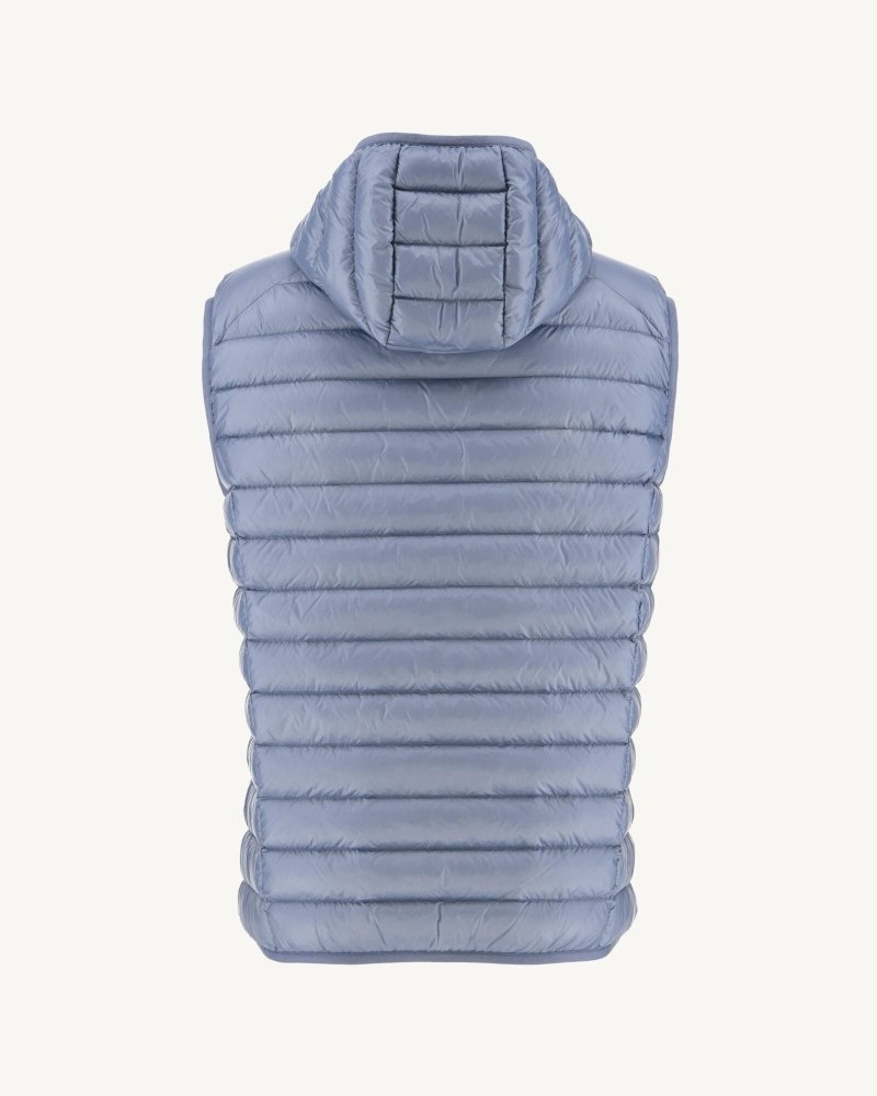 JOTT Pat Hooded Sleeveless Muške Podstavljene Jakne Plave | BKV-8029