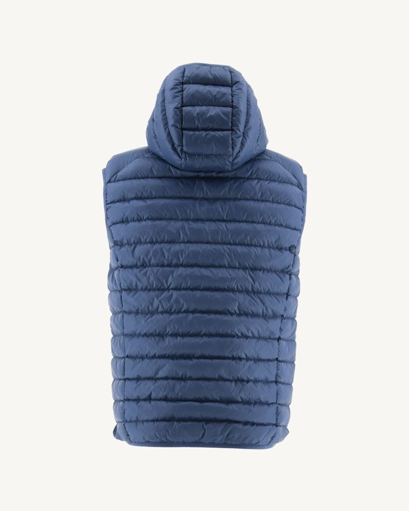 JOTT Pat Sleeveless Hooded Muške Podstavljene Jakne Plave | GPH-0073