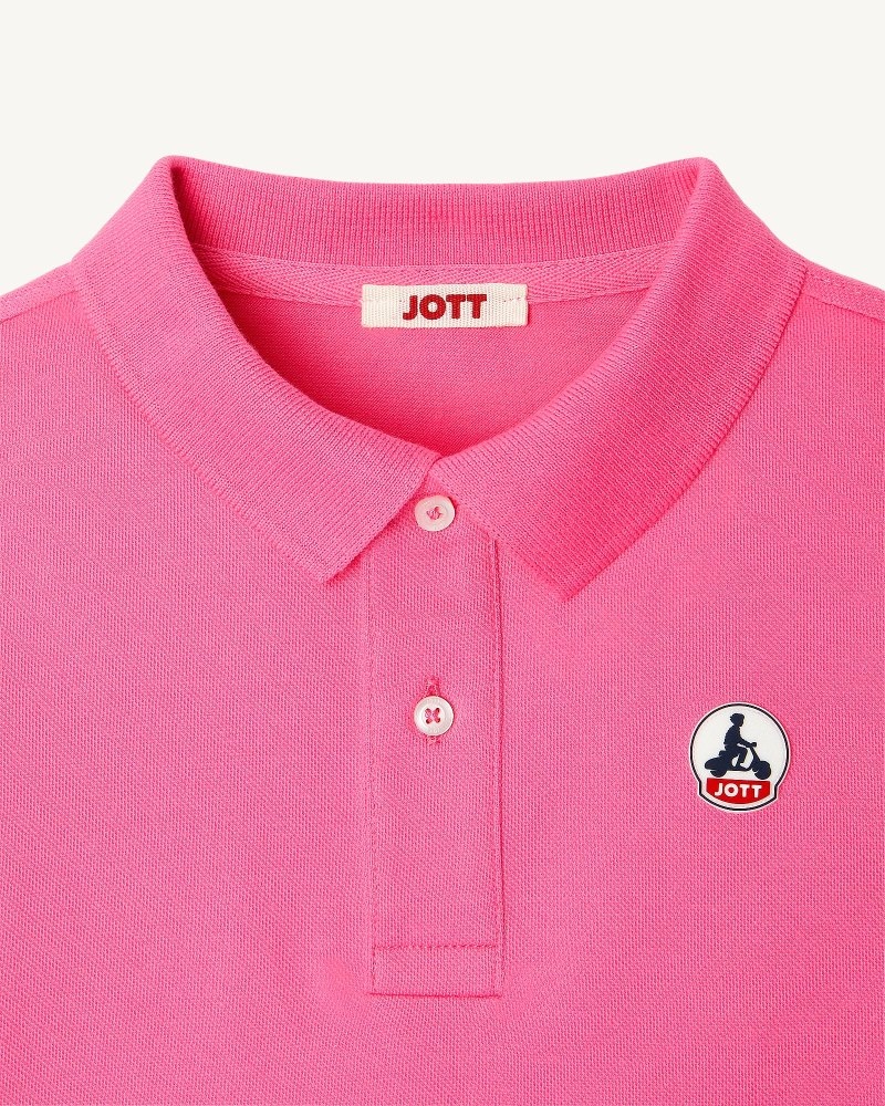 JOTT Salvador Dječje Polo Majice Roze | NHW-4039