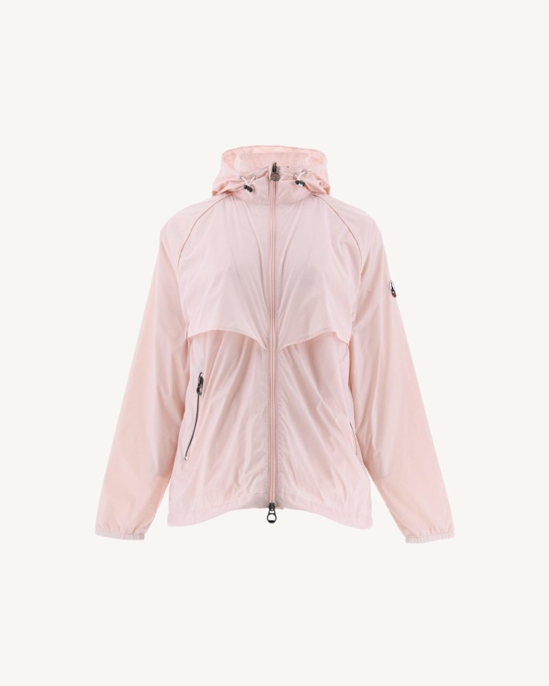 JOTT Scirocco Hooded Ženske Vjetrovka Svijetlo Roze | UVN-5968