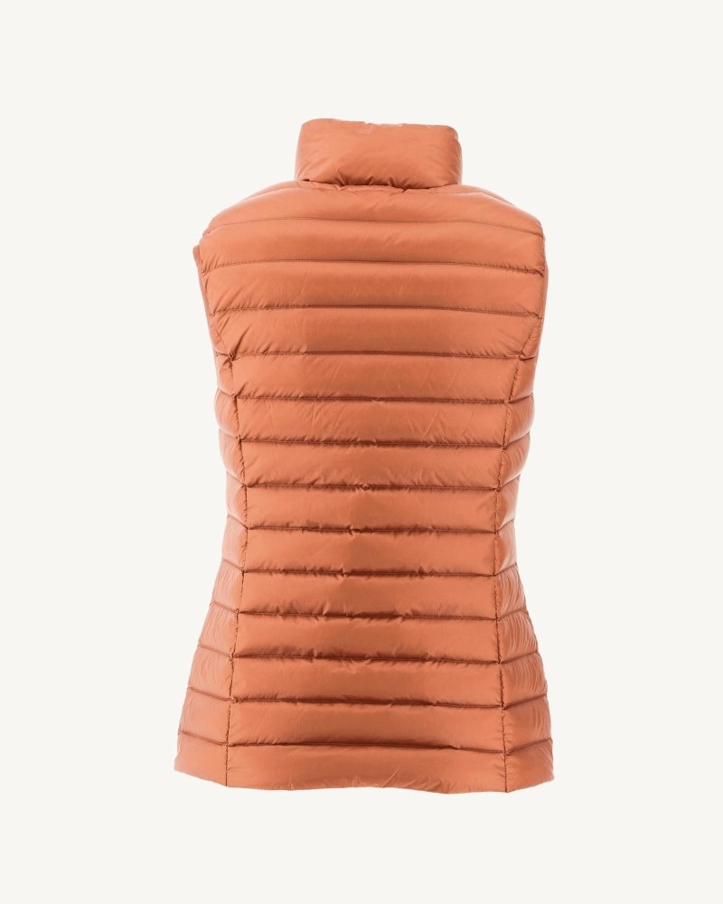 JOTT Seda Light Sleeveless Ženske Donje Jakne Smeđe | ENS-9673