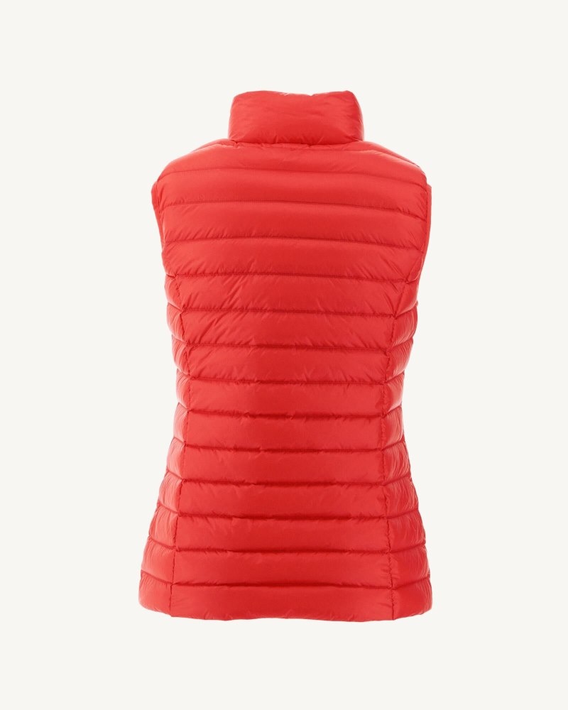 JOTT Seda Light Sleeveless Ženske Donje Jakne Crvene | JKX-2775