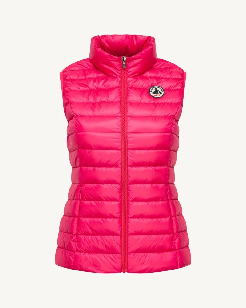 JOTT Seda Light Sleeveless Ženske Donje Jakne Fushia | JAO-3484