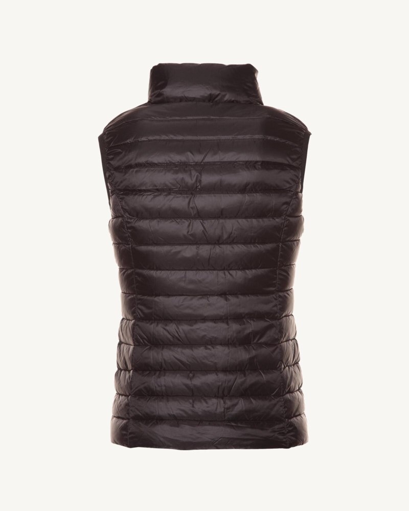 JOTT Seda Light Sleeveless Ženske Podstavljene Jakne Crne | CTC-6170