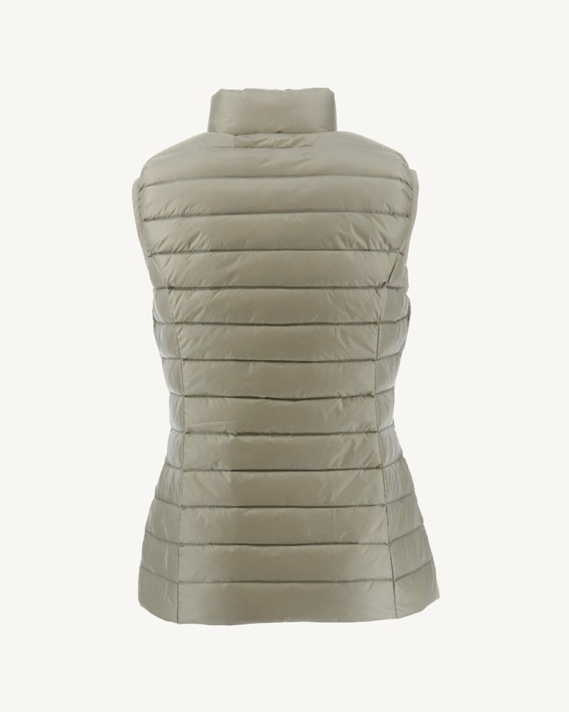 JOTT Seda Lightweight Sleeveless Ženske Donje Jakne Tamno Bež | ERN-5425