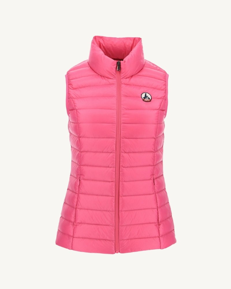 JOTT Seda Lightweight Sleeveless Ženske Donje Jakne Roze | AJO-8191