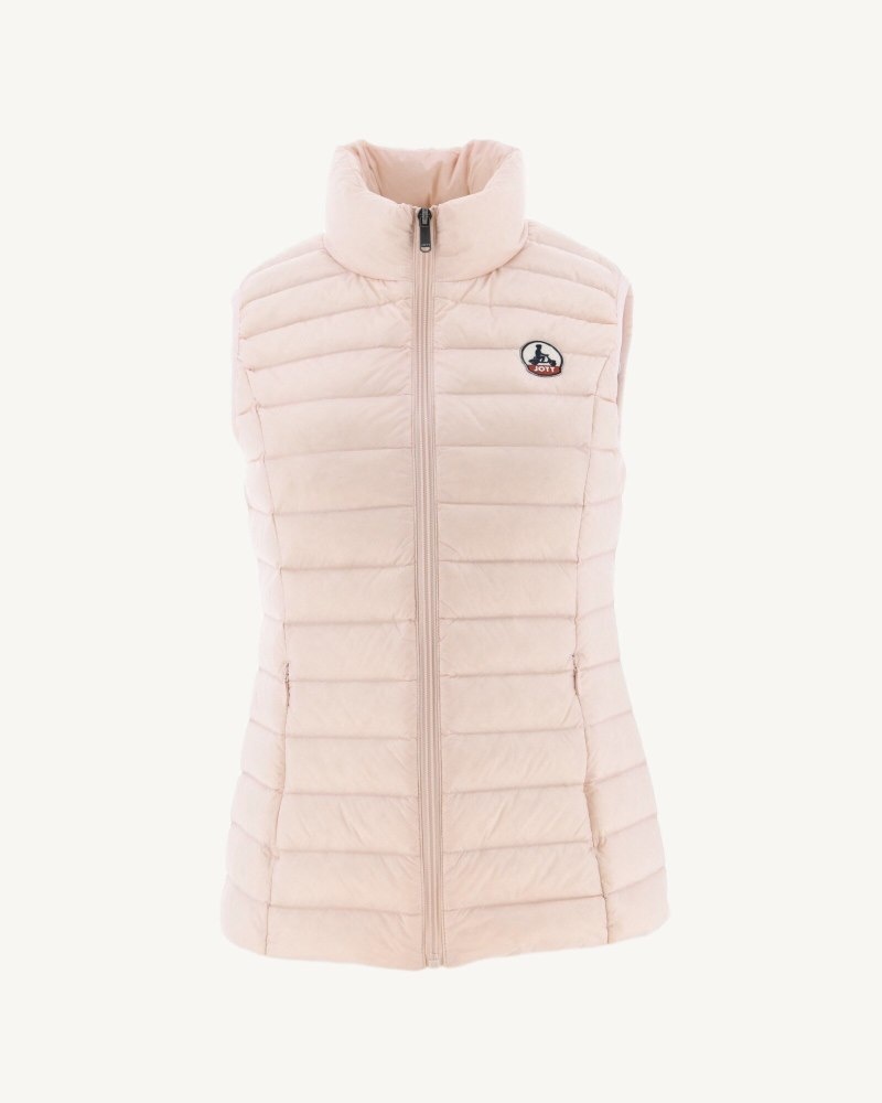 JOTT Seda Sleeveless Ženske Donje Jakne Svijetlo Roze | PVD-5750