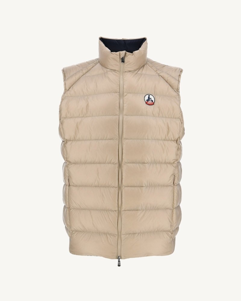 JOTT Tim Great Cold Sleeveless Muške Donje Jakne Bež | MUS-3820