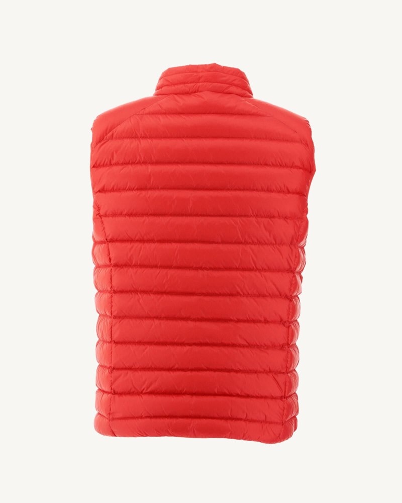 JOTT Tom Sleeveless Muške Donje Jakne Crvene | QGA-8202