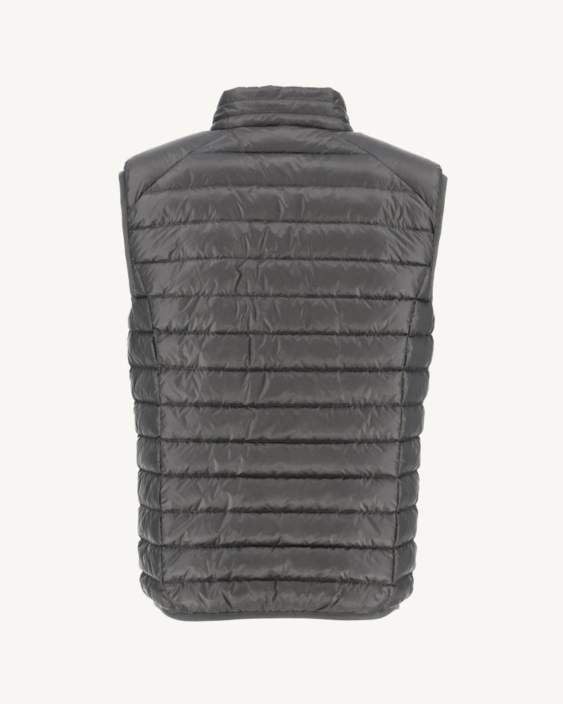 JOTT Tom Sleeveless Muške Donje Jakne Tamno Sive | XJV-7488