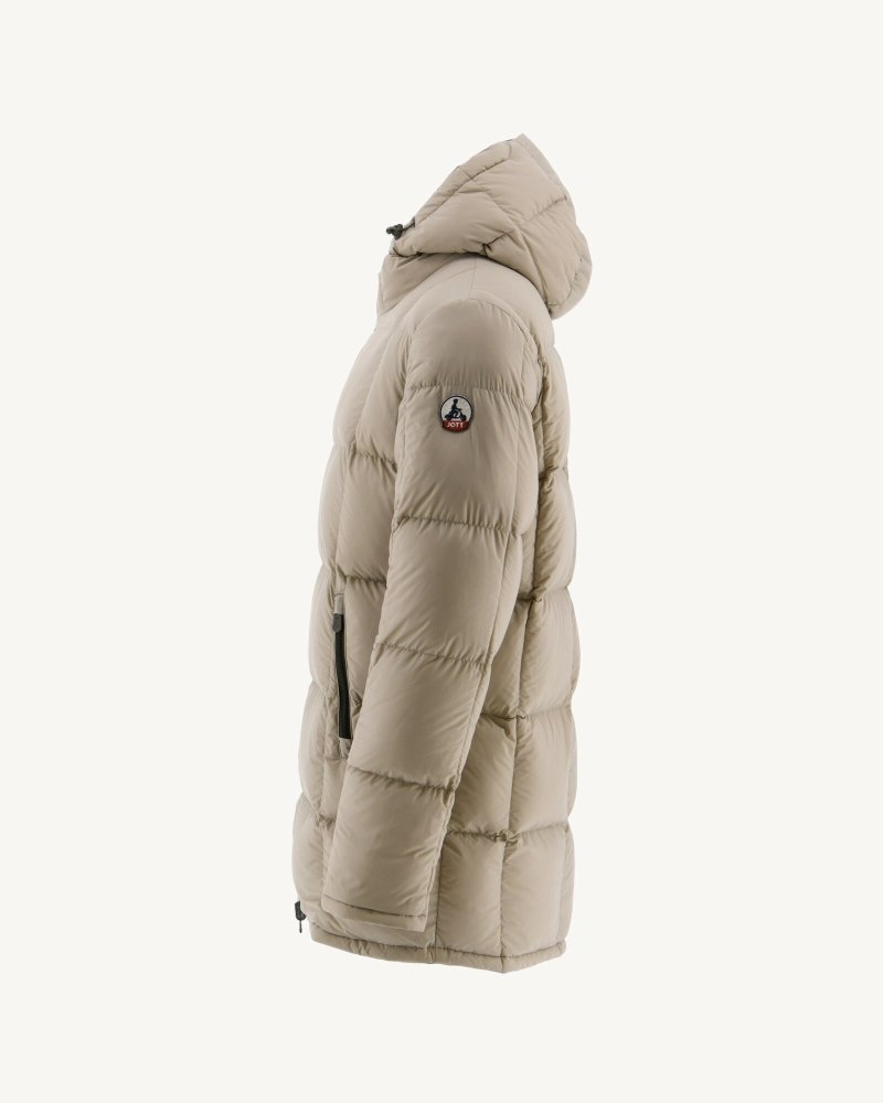 JOTT Toronto Great Cold Reversible Hooded Muške Donje Jakne Maslinasto Zelene Bež | EYJ-5051