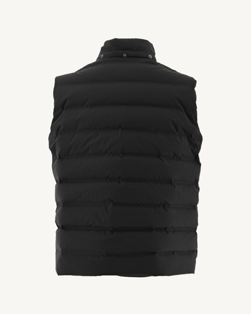 JOTT Ulaan 4-in-1 Hooded Muške Pufer Jakne Crne | RUW-5625