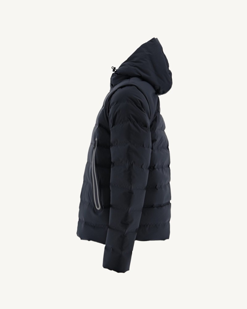 JOTT Ulaan 4-in-1 Hooded Muške Pufer Jakne Tamnoplave | GNW-7417