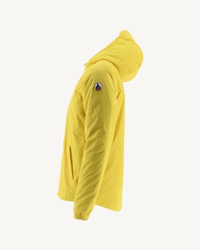 JOTT Vigo Reversible Hooded Ultralight Muške Donje Jakne Limun Plave | NBA-9376