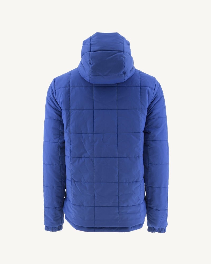 JOTT Vigo Reversible Ultralight Hooded Muške Donje Jakne Crvene Tamno Plave | EXV-0547