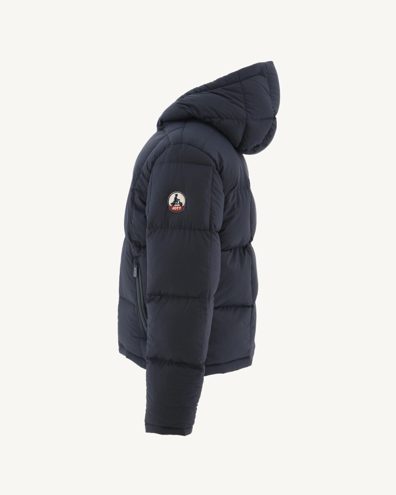 JOTT Yoko Reversible Hooded Dječje Donje Jakne Tamnoplave Plave | JXO-2345