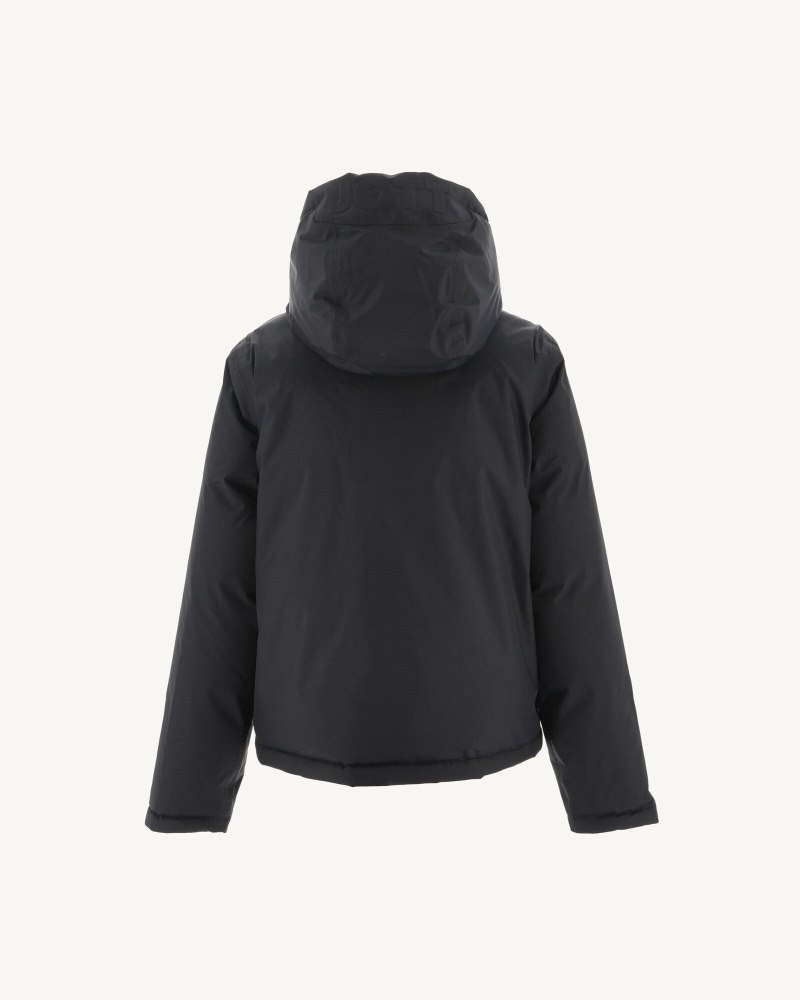 JOTT Yoko Reversible Hooded Winter Dječje Jakne Crne Tamno Sive | KBR-1903